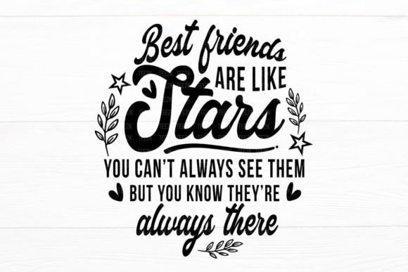 Best Friends Are Like Stars Embroidery Review