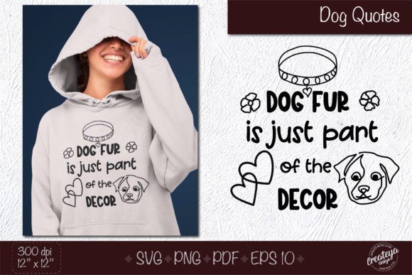 Funny Dog Quotes SVG for Creative Projects