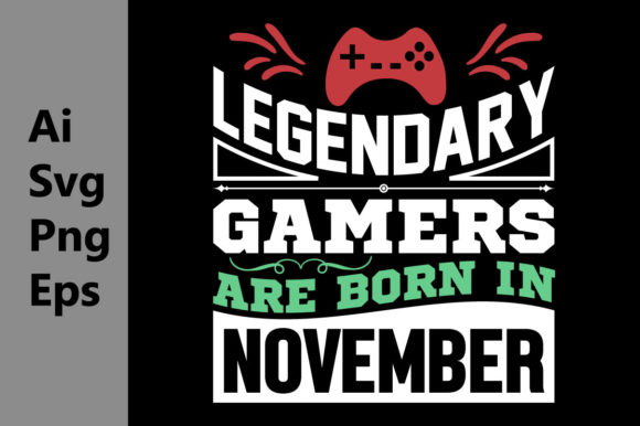 Legendary Gamers November Quote Svg Review
