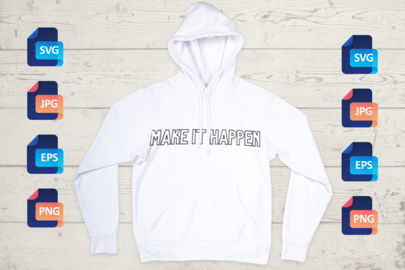 Motivational Inspirational Quote SVG for Print Templates and Graphics