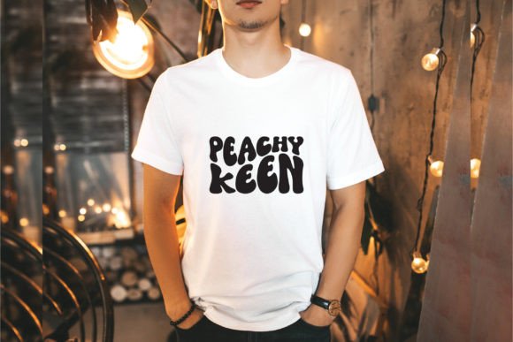 Peachy Keen SVG – A Versatile Graphic Design Asset for Print Templates