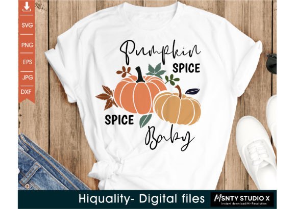 Pumpkin Spice Spice Baby SVG – A Graphic Templates Gem for Fall Campaigns