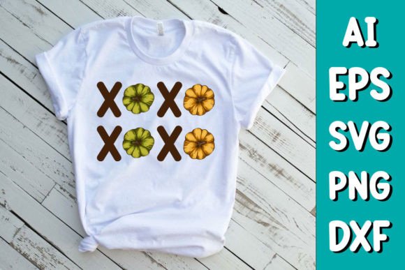 XOXO XOXO - Fall Svg Quote Design for T-Shirt Graphics